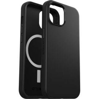 OtterBox Symmetry+ MagSafe Apple iPhone 15 / iPhone 14 / iPhone 13 (6.1") Case Black - (77-92928)