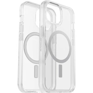 OtterBox Symmetry+ MagSafe Apple iPhone 15 / iPhone 14 / iPhone 13 (6.1") Case Clear - (77-93109)