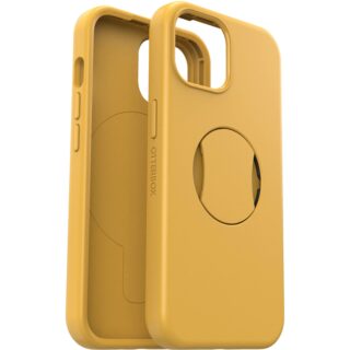 OtterBox OtterGrip Symmetry MagSafe Apple iPhone 15 / iPhone 14 / iPhone 13 (6.1") Case Aspen Gleam 2.0 (Yellow) - (77-93203)