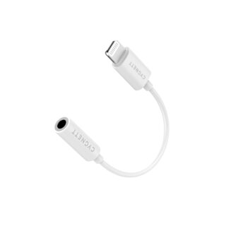 Cygnett Essentials Lightning to 3.5mm AUX Audio Cable Adapeter - White (CY3629PCCPD)