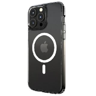Cygnett AeroMag Apple iPhone 15 Pro Max (6.7") Magnetic Clear Case-(CY4581CPAEG)Raised Edge