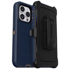 OtterBox Defender Apple iPhone 14 Pro Case Blue Suede Shoes - (77-88384)