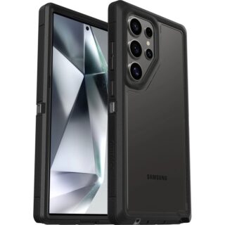 OtterBox Defender XT Clear Samsung Galaxy S24 Ultra 5G (6.8") Case Clear/Black - (77-94727)