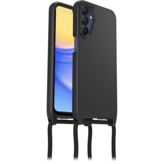 OtterBox React Necklace Samsung Galaxy A15 4G / A15 5G (6.5") Case - Black (77-95204)