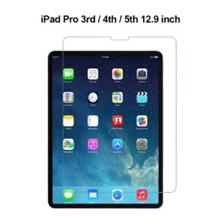 USP Apple iPad Pro (12.9") (5th/4th/3rd/ Gen) 2.5D Full Coverage Tempered Glass Screen Protector -Protective Film