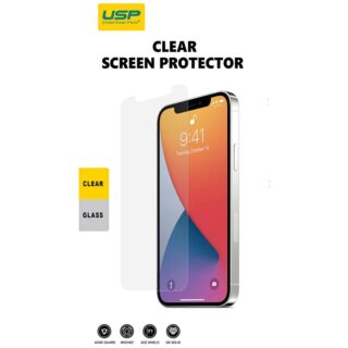 USP Apple iPhone 14 Plus / 13 Pro Max Tempered Glass Screen Protector Clear - 9H Surface Hardness