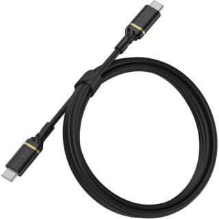 OtterBox USB-C to USB-C (2.0) PD Fast Charge Cable (1M) - Black (78-52541)