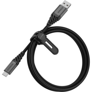 OtterBox USB-C to USB-A (2.0) Premium Cable (1M) - Black (78-52664)