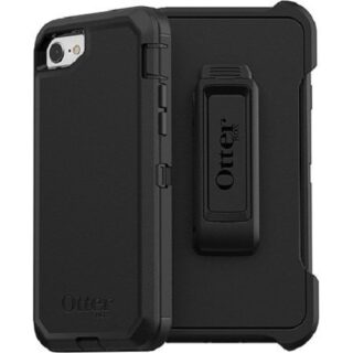 OtterBox Defender Apple iPhone SE (3rd  2nd Gen) and iPhone 8/7 Case Black -(77-56603)