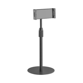 Brateck Ball Join designHight Adjustable tabletop Stand for Tablets  Phones Fit most 4.7”-12.9” Phones and Tablets - Black
