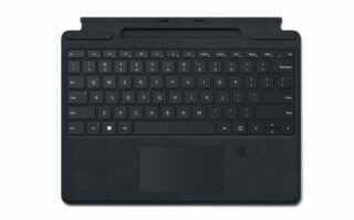 Microsoft Surface Pro 9/8/X Signature Mechanical  Backlit Key Large Trackpad Cover -  Black