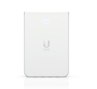 Ubiquiti UniFi Wi-Fi 6 In-Wall Wall-mounted Access Point with a Built-in PoE Switch