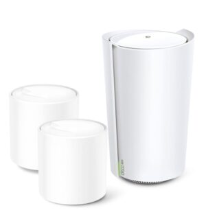 TP-Link Deco X73-DSL(3-pack) AX5400 VDSL Whole Home Mesh Wi-Fi 6 Modem System  270sqm Coverage For 1-3 Bedroom Houses