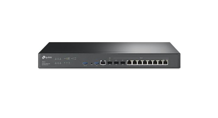 TP-Link ER8411 Omada VPN Router with 10G Ports 1× WAN and 1× WAN/LAN 10GE SFP+