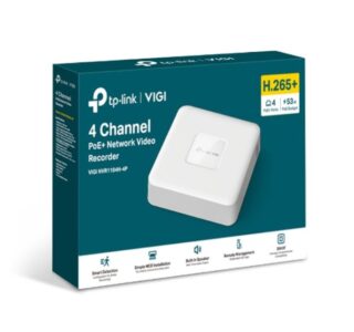 TP-Link VIGI NVR1104H-4P 4 Channel PoE+ Network Video Recorder