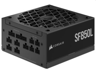 CORSAIR SF-L Series 80+ Gold SF850L Fully Modular Low-Noise SFX Power Supply. Ultra compact Space saving