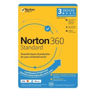 Norton 360 Standard 10GB AU 1 User 3 Devices