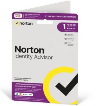 Norton Identity Advisor Plus 1 User