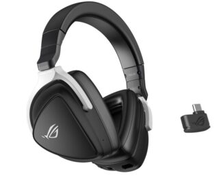 ASUS ROG DELTA S WIRELESS Gaming Headset AI Noise Cancelation Microphones PC/MAC/PS4/PS5/Nintendo Switch/Android/Bluetooth device AI Noise Cancelation