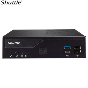 Shuttle DH610 Slim Mini PC 1L Barebone-Intel 12th/13th Gen