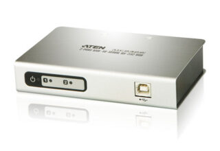 Aten Serial Hub 2 Port USB to RS232 Converter w/ 1.8m cable
