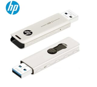(LS) HP X796W 128GB USB 3.1 Type-A 70MB/s Flash Drive Memory Stick Thump Key 0°C to 60°C 5V Capless Push-Pull Design External Storage for Windows 10 1