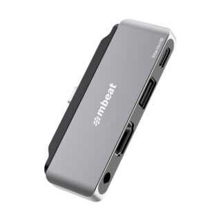 (LS) mbeat®  Elite Mini 4-In-1 USB-C Mobile Hub for iPad Pro