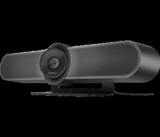 Logitech MeetUp 4K Conferencecam with 120-degree FOV  4K Optics HD Video  Audio Conferencing Camera System for Small Meeting Rooms