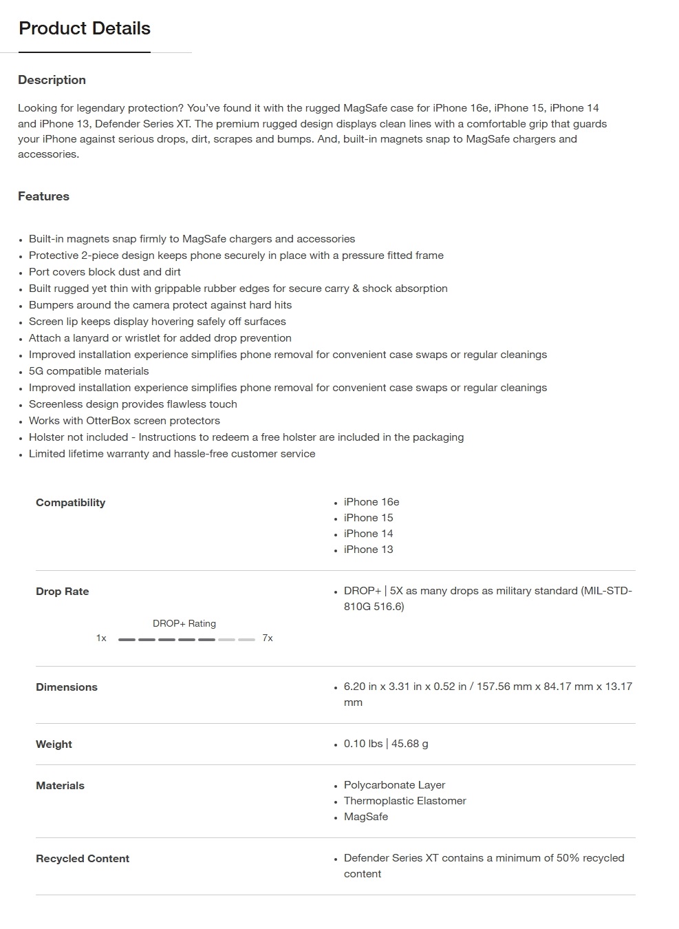 Product Screenshot