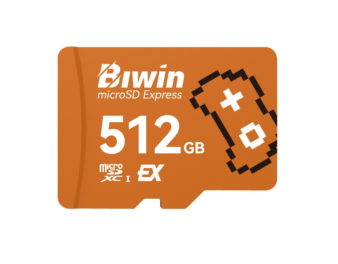 BIWIN ME300-512G microSD Express Read  Write Speed up to 900 MB/s  800 MB/s BAME300512G-RGX
