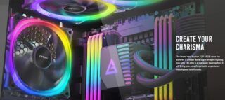 Antec Fusion 3x 120mm ARGB PWM HB Fan + ARGB Controller
