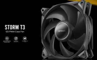 Antec Storm 120mm T3 PWM FDB 3 Pack. High Airflow 80.47 CFM