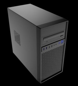 Aywun 307 Business  Office mATX with 500w PSU. 1x 5.25" External