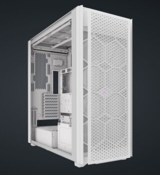 Corsiar 9000D RGB AIRFLOW Super Full-Tower PC Case - WHITE