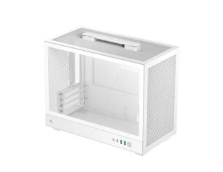 DeepCool CH160 PLUS WH Portable Micro-ATX Compact Case