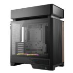DeepCool CL660 Innovative Compartmentalized Optimized ATX Case. Pre-installed Dual ARGB Fans