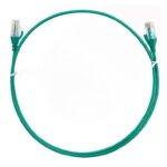 8ware CAT6 Ultra Thin Slim Cable 10m - Green Color Premium RJ45 Ethernet Network LAN UTP Patch Cord 26AWG for Data