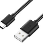 Astrotek 1m USB-C 2.0 Type-C Data Sync Charger Cable 480Mbps Strong Braided Heavy Duty Charging for Samsung Galaxy Note 8 S8 Plus LG Google Macbook