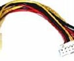8ware Power Splitter to Hard  FDD + Floppy drv 1x Molex (Female) to 2x Molex (Male) + 1x Floppy (Female) 30cm cable