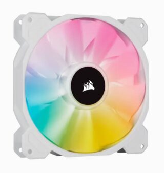 Corsair White SP140 RGB ELITE
