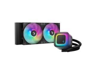 DeepCool LE240 V2 Liquid Cooler 240mm 6th Gen Pump up to 3400 PWM