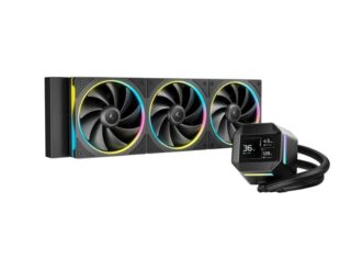 DeepCool LM360 ARGB Liquid Cooler Mini LCD Screen