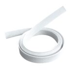 Brateck Braided Cable Sock (30mm/1.2" Width)  Material Polyester Dimensions1000x30mm -- White (LS)