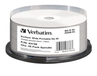 Verbatim Blu-Ray BD-R 25pk 25GB