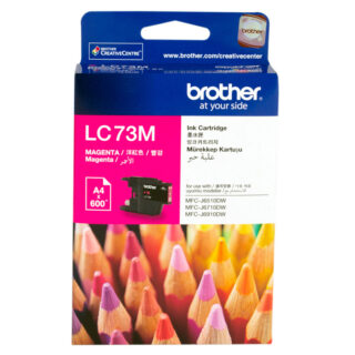Brother LC-73M Magenta High Yield Ink Cartridge- DCP-J525W/J725DW/J925DW