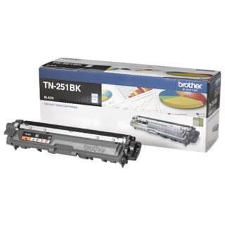 Brother TN-251BK BLACK TONER CARTRIDGE TO SUIT HL-3150CDN/3170CDW/MFC-9140CDN/9330CDW/9335CDW/9340CDW /DCP-9015CDW (2