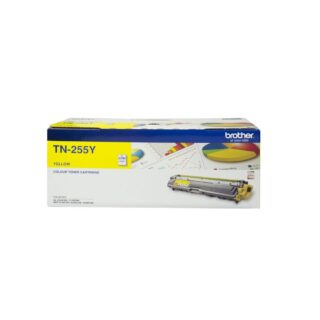 Brother TN-255Y - YELLOW HIGH YIELD TONER CARTRIDGE TO SUIT HL-3150CDN/3170CDW/MFC-9140CDN/9330CDW/9335CDW/9340CDW /DCP-9015CDW (2
