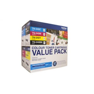 Brother TN-240 - COLOUR LASER TONER - 4 COLOUR PACK OF TN-240 LASER TONER