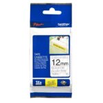 Brother 12MM Black Clear Tape Strong Adhesive TZ Tape
