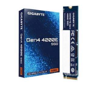 GIGABYTE Gen4 4000E 500GB NVMe PCIe 4.0 x4 M.2 2280 SSD